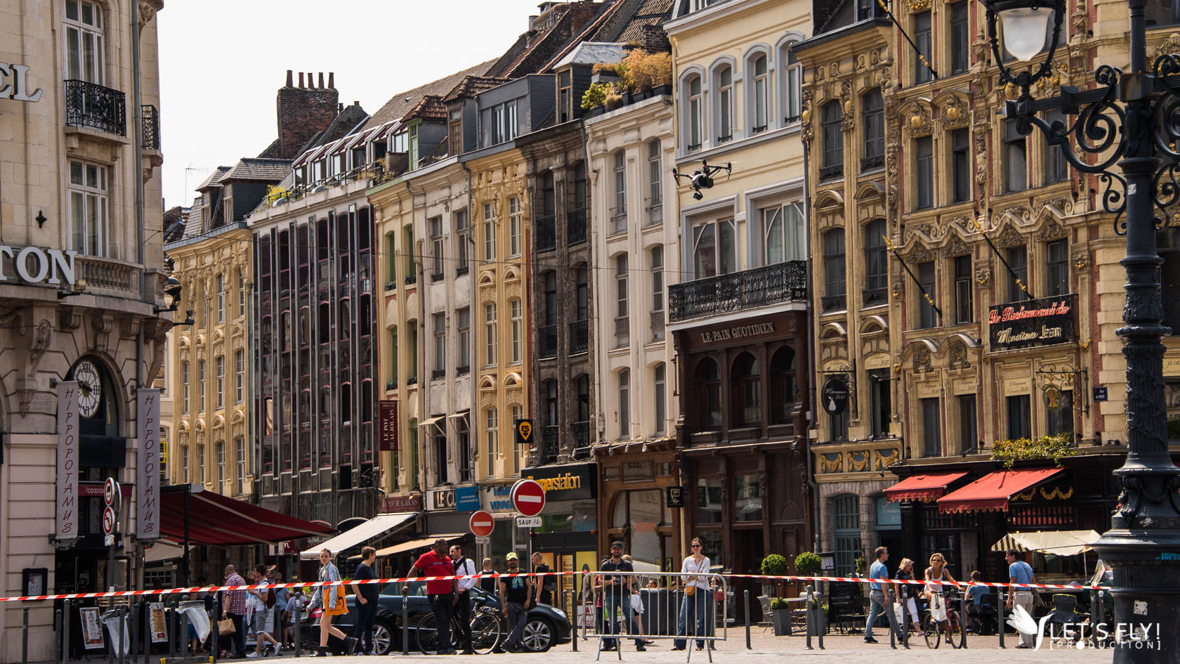 Lets Fly Production - Vol en ville S3 - Lille - Opera de Lille - Grand Place Lille