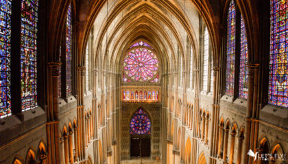 Au coeur de la cathédrale de Reims
