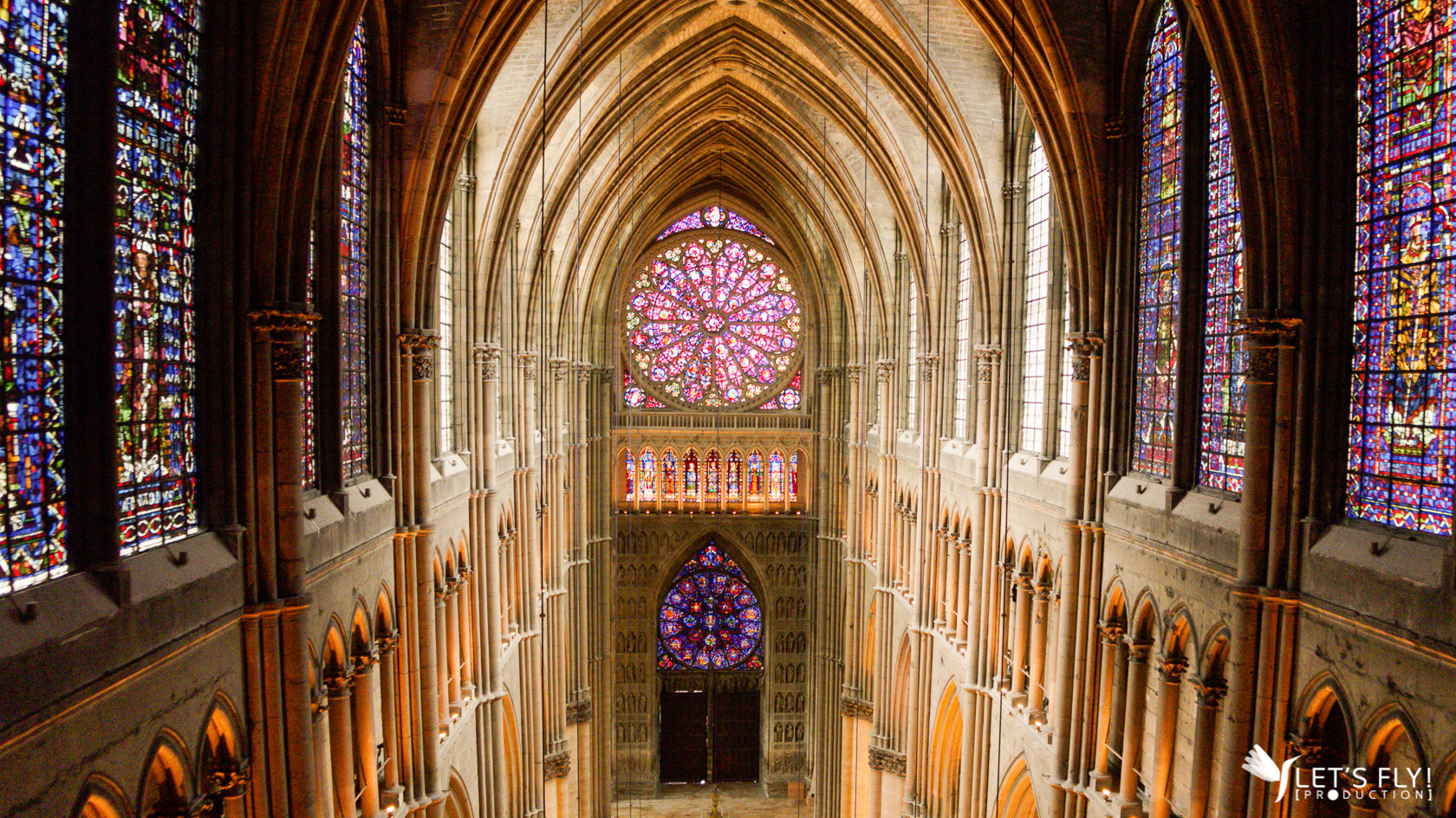 Au coeur de la cathédrale de Reims