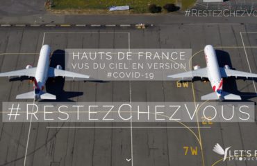 COVID19 Hauts de France confinement par drone
